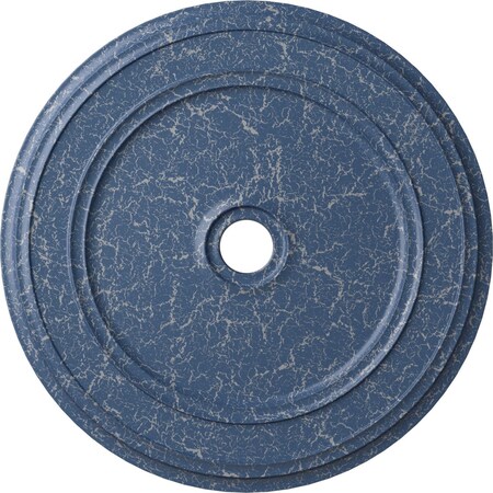 Classic Ceiling Medallion (Canopies up to 5 1/2"), 41 1/8"OD x 4"ID x 2 1/8"P, Americana Crackle